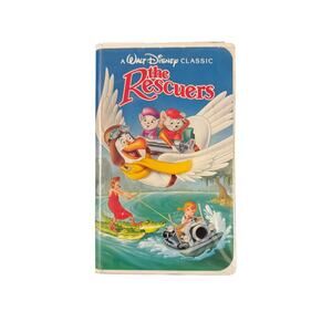 Disney's the Rescuers Vintage VHS Movie 1977